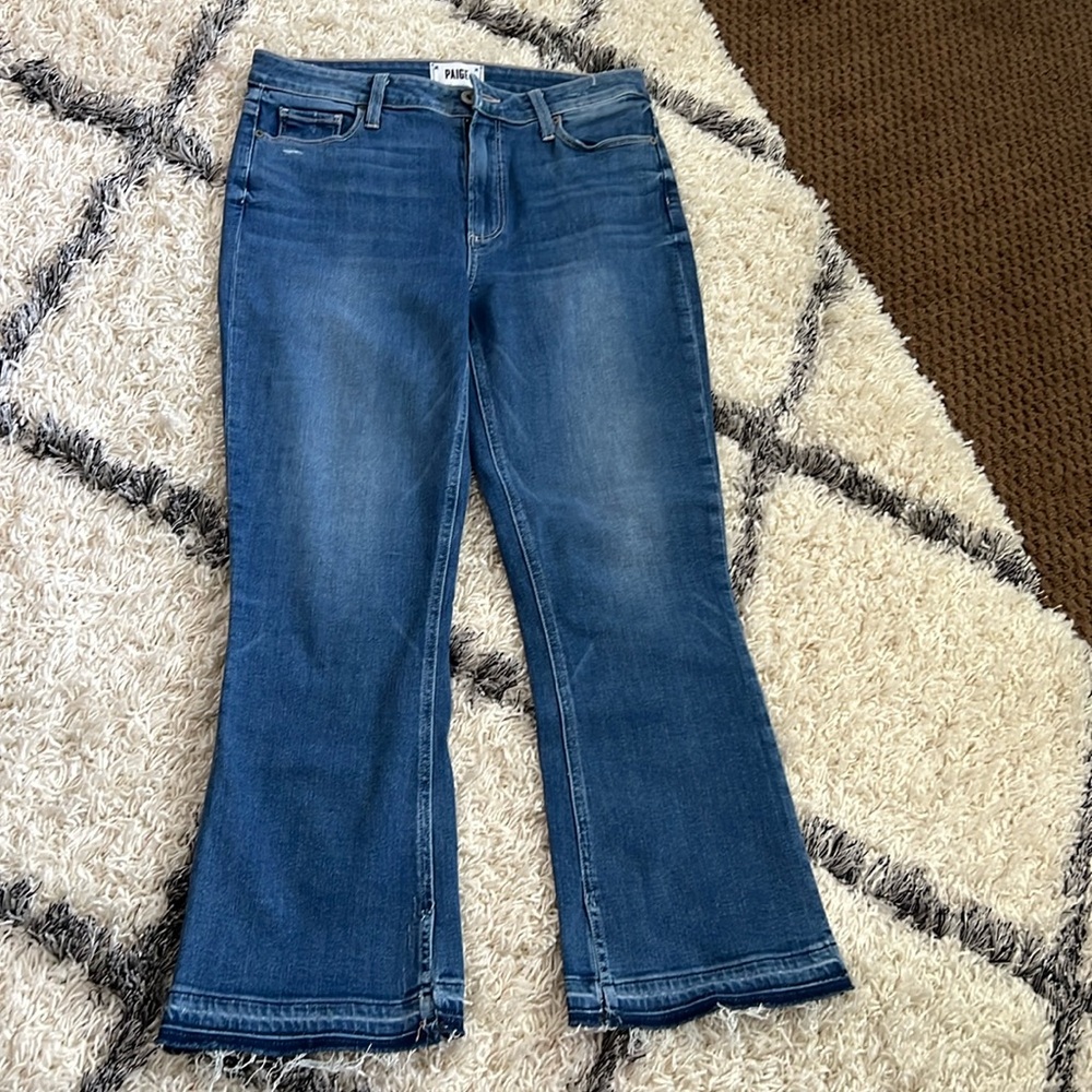 Paige Collette cropped flare size 30